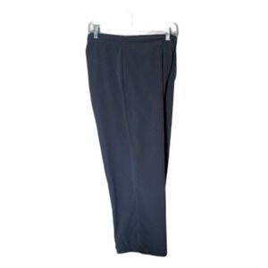 Nike Dri-Fit Gray Warm Up Pants with Tie Waist and Zipper Size XL (16-18)